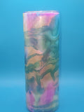 Tumbler Slim Holographique — Résine artisanale