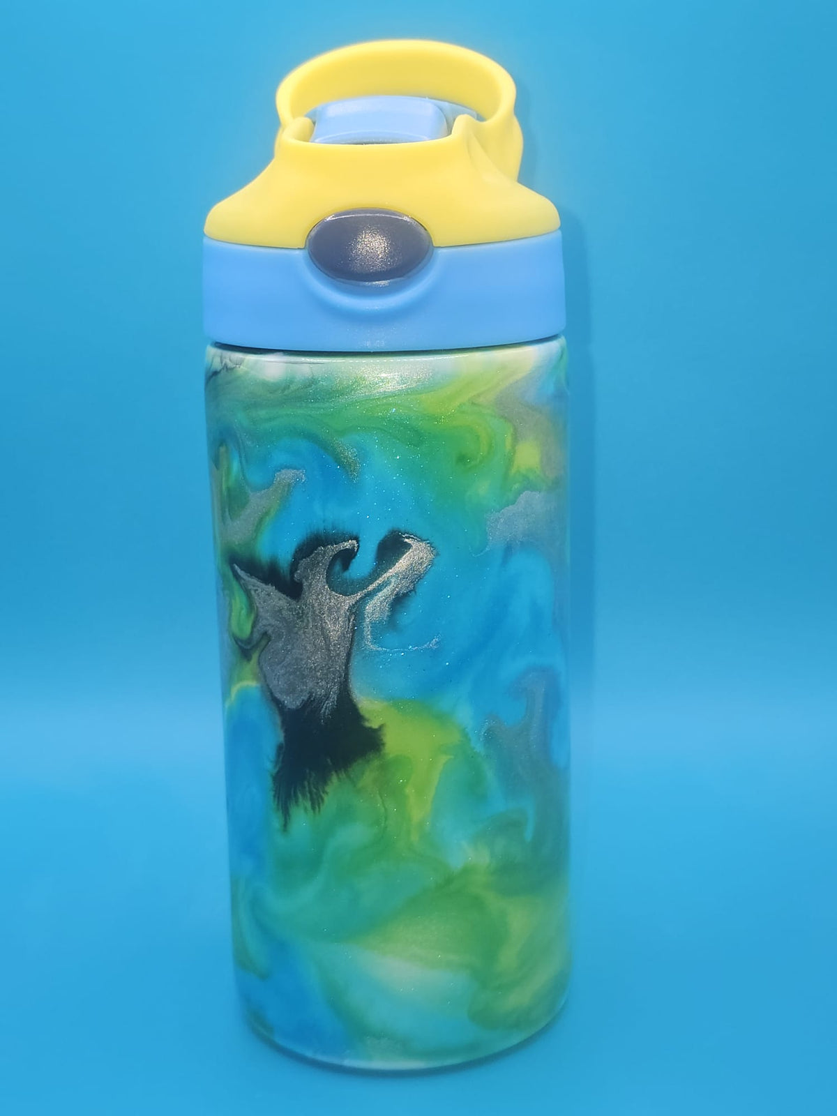 Gourde Enfant Forêt — Résine artisanale